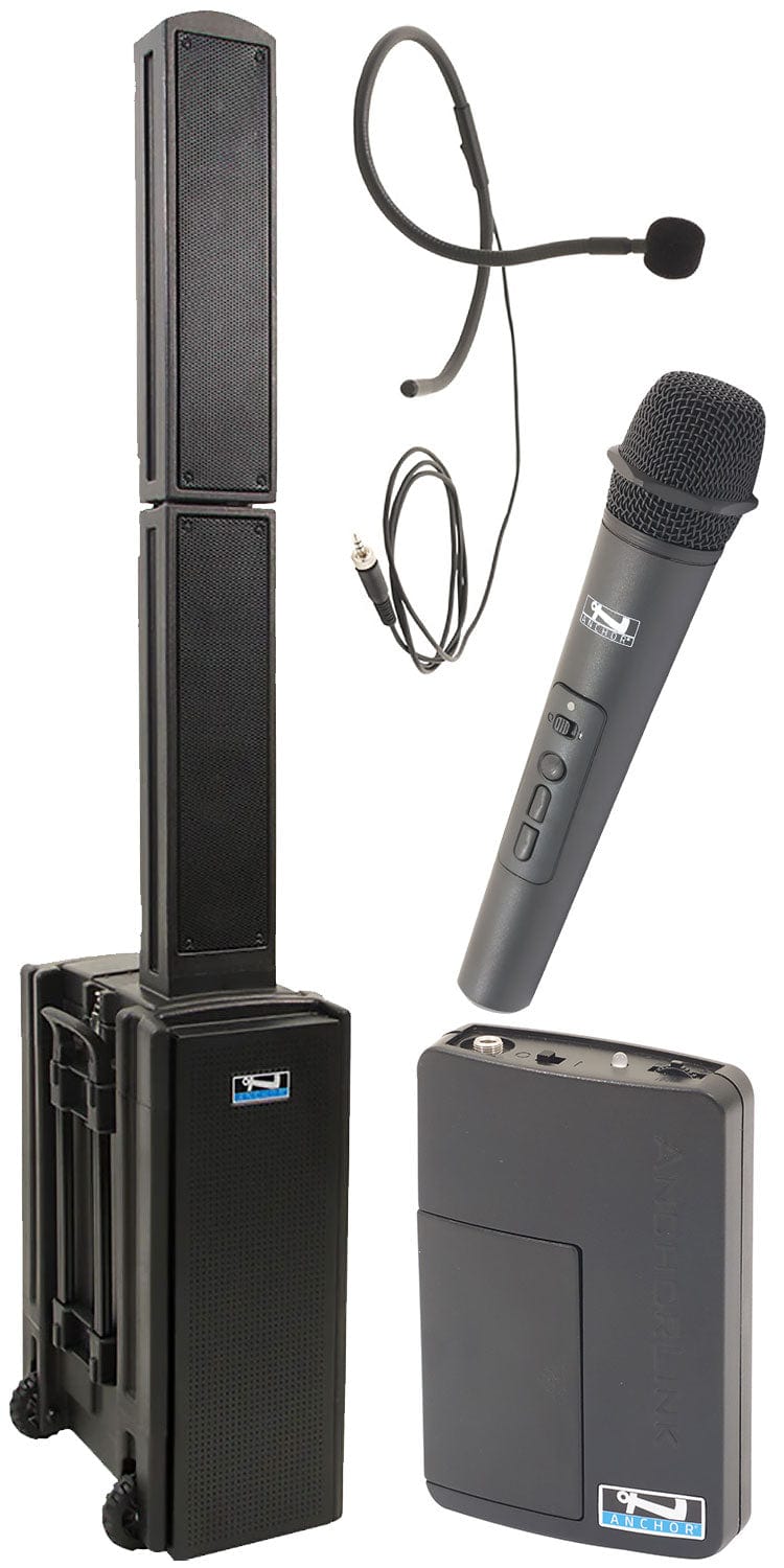 Anchor Audio 814235 Beacon 2 System X2 - Anchor Air / Handheld / Collar Wireless Microphones - PSSL ProSound and Stage Lighting