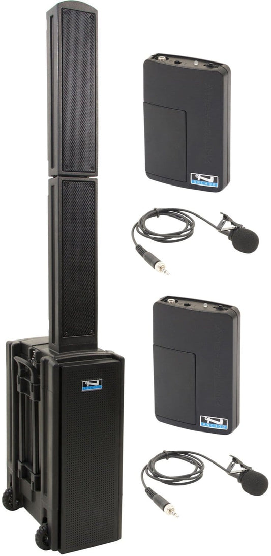 Anchor Audio 814260 Beacon 2 System X2 - Anchor Air / 2x Lapel Wireless Microphones - PSSL ProSound and Stage Lighting