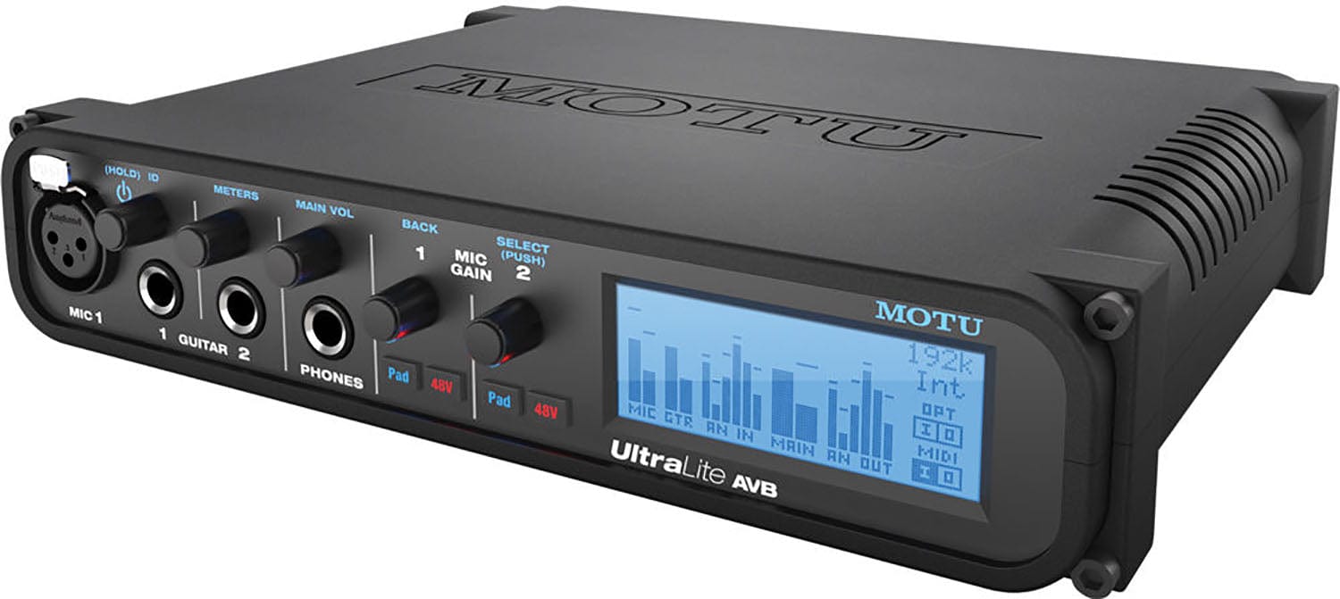MOTU Ultralite AVB 18x18 USB-2 / AVB Audio Interface with DSP