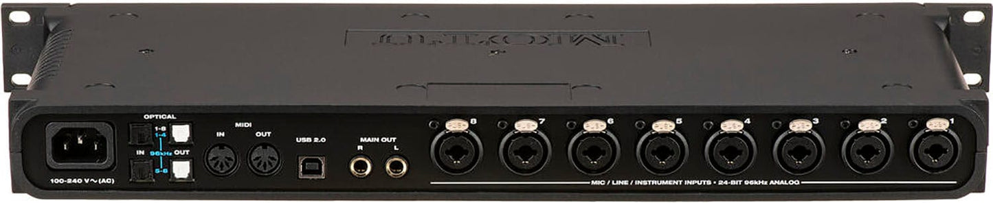 MOTU 8Pre USB 16x12 USB-2 Audio Interface and Preamp Expansion - PSSL ProSound and Stage Lighting