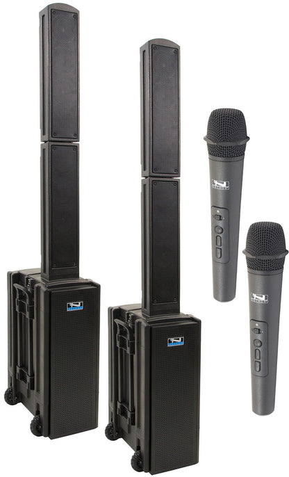 Anchor Audio 860200 Beacon 2 Pair AIR XR2 - Anchor Air / 2x Handheld Wireless Microphones - PSSL ProSound and Stage Lighting