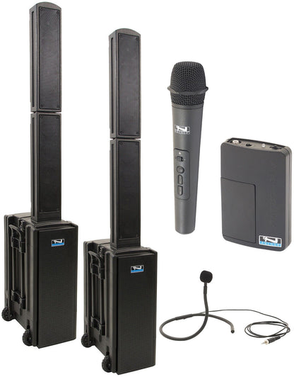 Anchor Audio 865235 Beacon 2 Pair AIRFLEX XR2 - Anchor Air / Wireless / Collar Wireless Microphones - PSSL ProSound and Stage Lighting