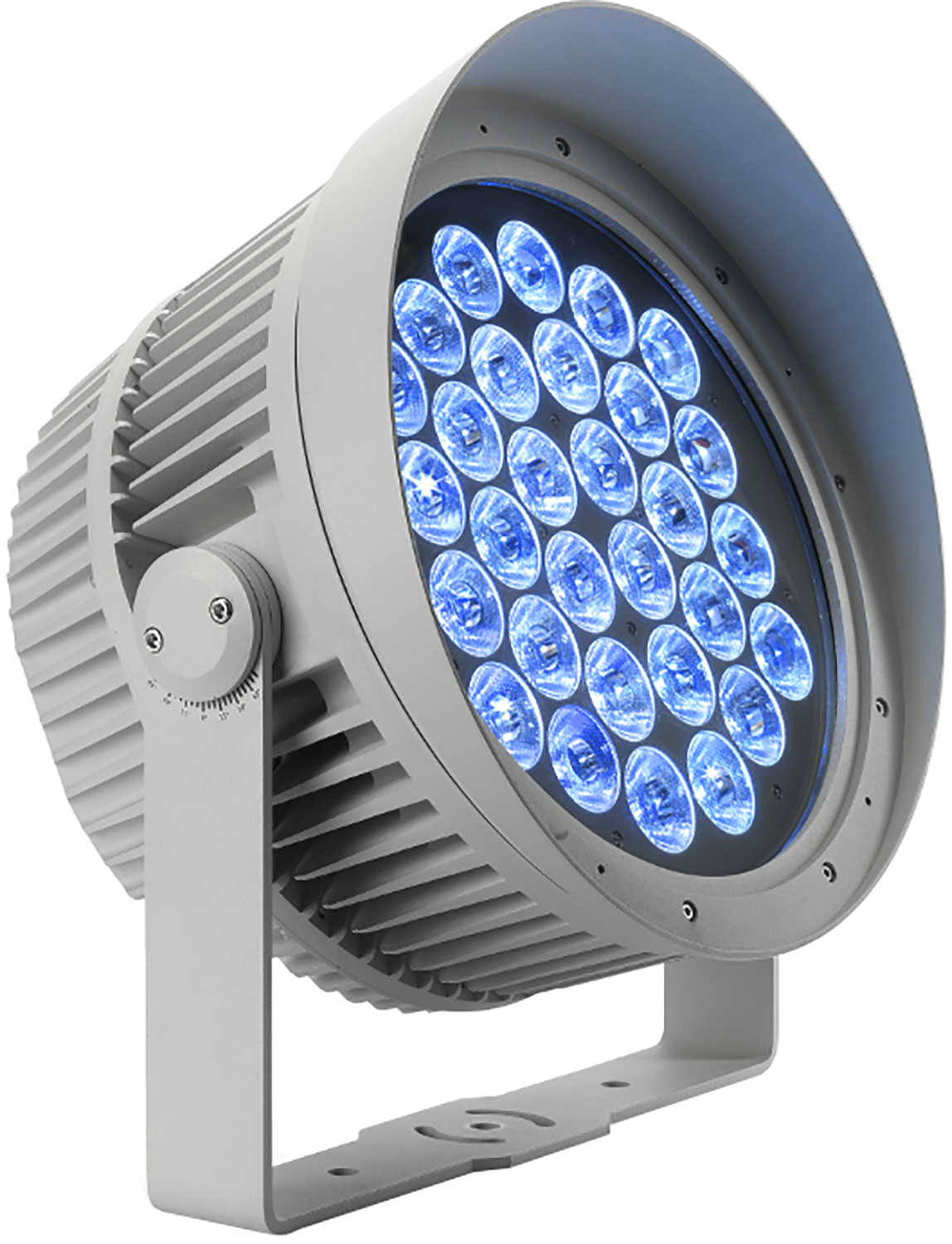 Martin Exterior Wash 310 RGBW Color Mixing Wash Light 10deg (EU) - Aluminum - PSSL ProSound and Stage Lighting