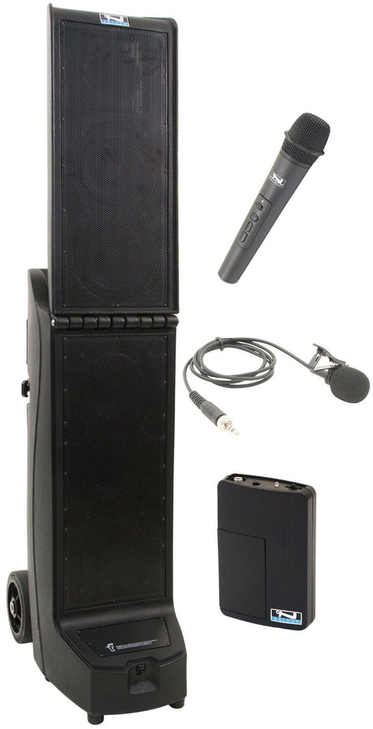 Anchor Audio 911230 Bigfoot 2 System 2 - Handheld / Lapel Wireless Microphones