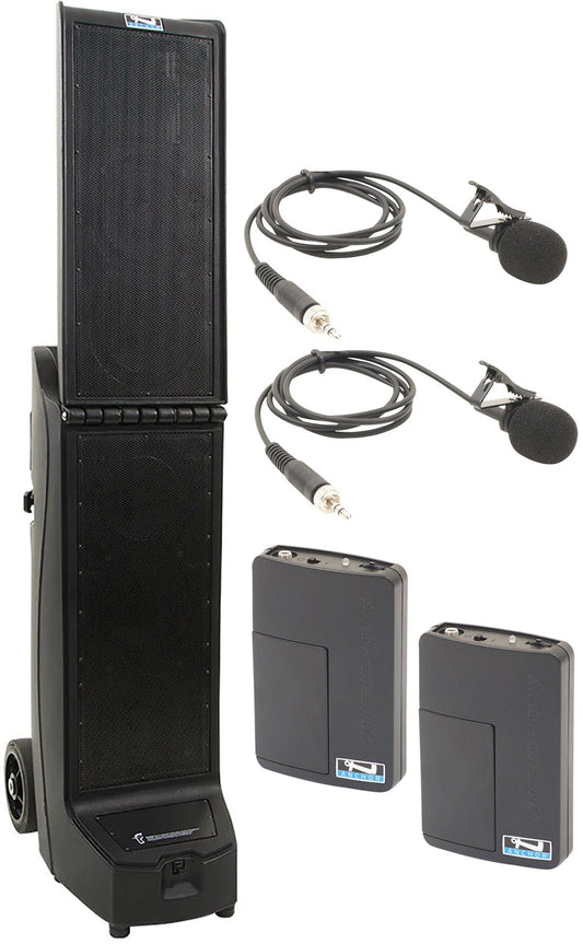 Anchor Audio 914260 Bigfoot 2 System X2 - Anchor-Air / 2x Lapel Wireless Microphones - PSSL ProSound and Stage Lighting