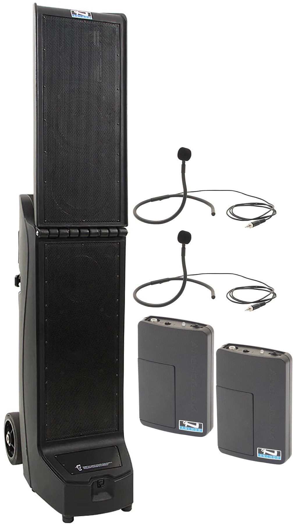 Anchor Audio 914270 Bigfoot 2 System X2 - Anchor-Air / 2x Collar Wireless Microphones - PSSL ProSound and Stage Lighting