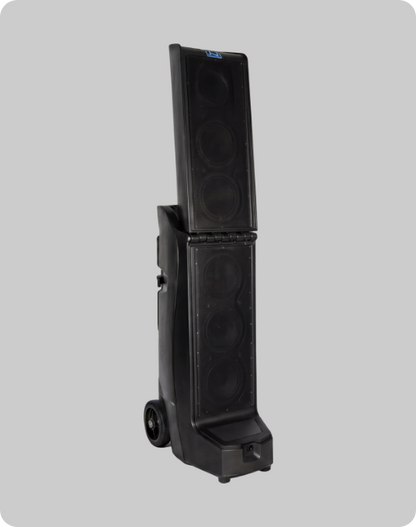 Anchor Audio Bigfoot Pro Bigfoot 3 Pro, battery powered PA system with Bluetooth & AnchorLink 4 wireless mic capacity, AnchorFlex transceiver & wireless mic includes (1) BIG3TU4, (1) WH-LINK