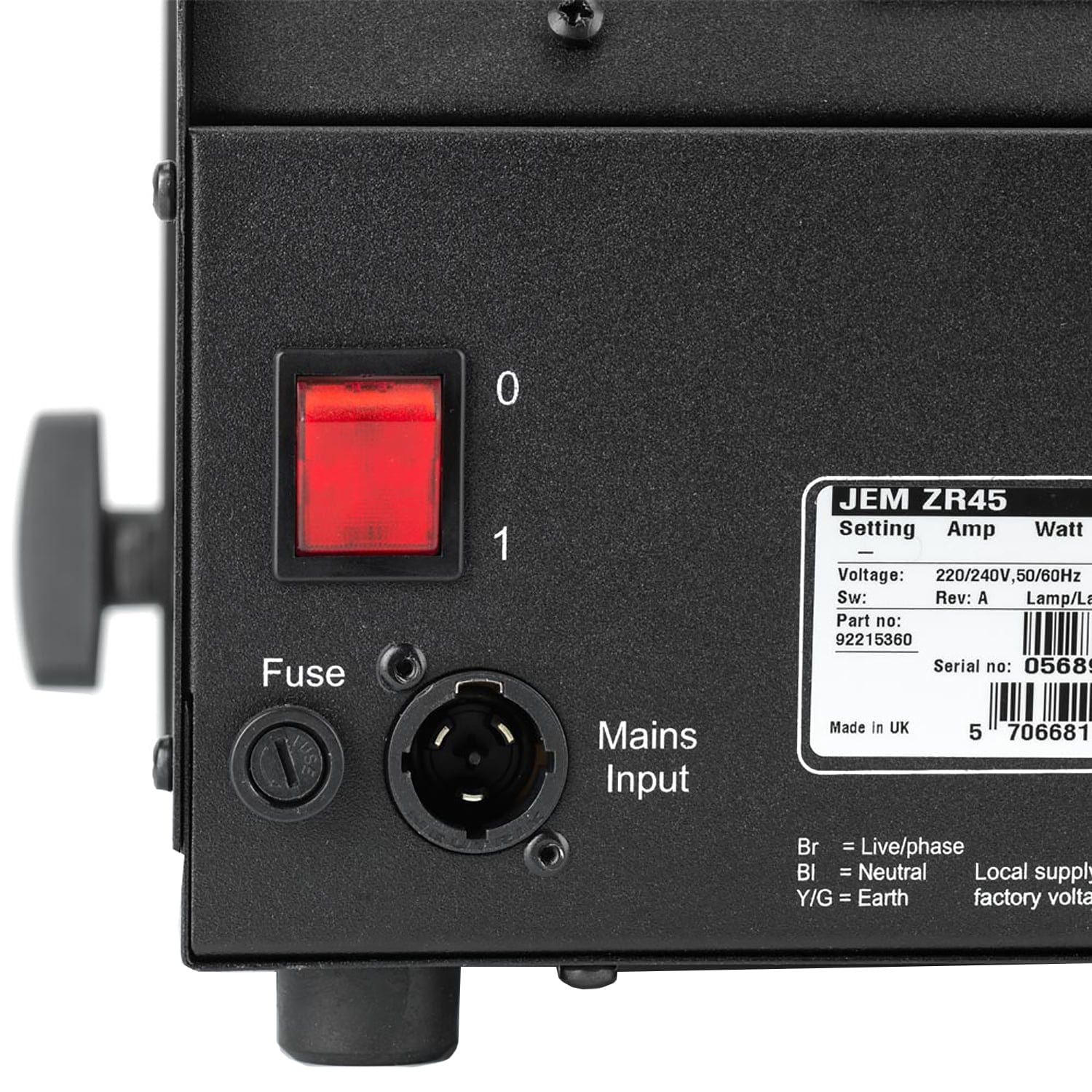 Martin JEM ZR45 Fog Machine 230 Volt / 50-60 Hertz - EU / European