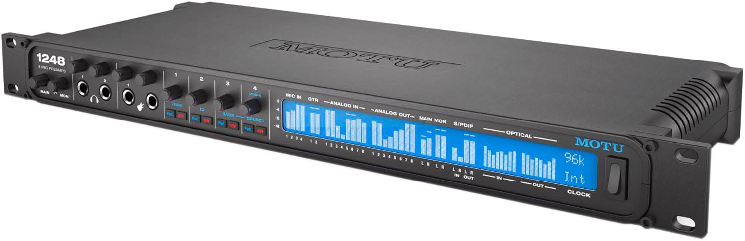 MOTU 1248 Thunderbolt / USB-2 / AVB Ethernet Audio Interface with