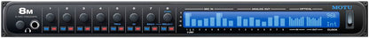 MOTU 8M Thunderbolt / USB-2 / AVB Ethernet Audio Interface with 8-Preamps and DSP - PSSL ProSound and Stage Lighting