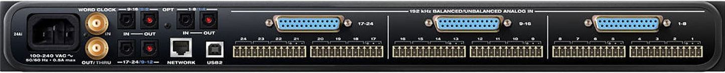 MOTU 24AI USB-2 / AVB Ethernet Audio Interface with 24 Channels of Analog Input and DSP - PSSL ProSound and Stage Lighting