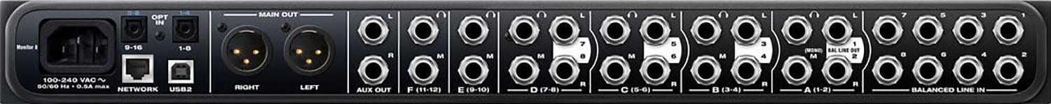 MOTU Monitor 8 Monitor Mixer / Headphone Amp and USB-2 / AVB Audio Interface - PSSL ProSound and Stage Lighting