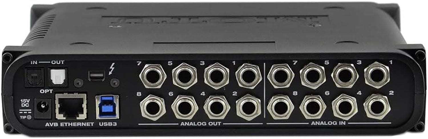 MOTU 8A Thunderbolt / USB3 / AVB Ethernet Audio Interface with DSP and Mixing - PSSL ProSound and Stage Lighting