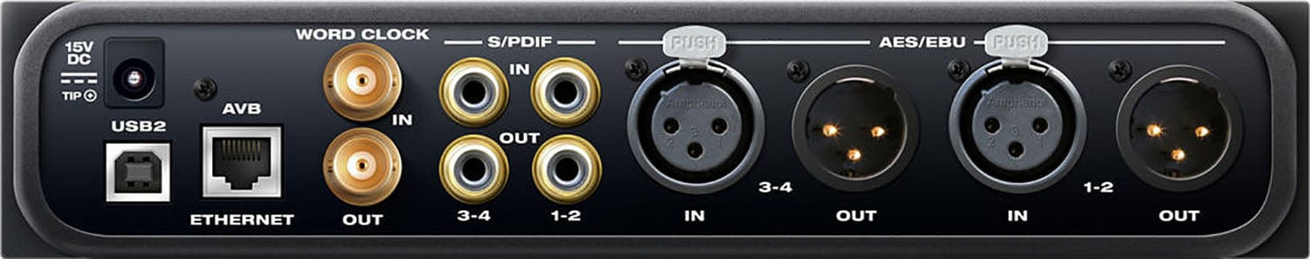 MOTU 8D AES and SPDIF USB-2 / AVB Ethernet Audio Interface with DSP and Mixing - PSSL ProSound and Stage Lighting