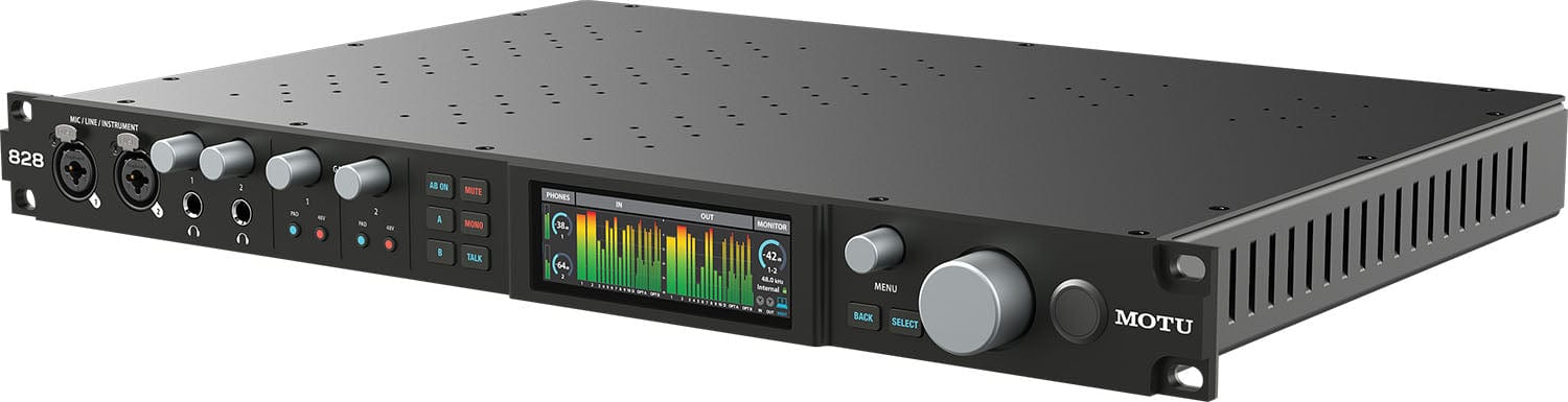 MOTU 828 28x32 USB-3 Audio Interface with Mixing and Effects