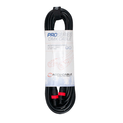 Elation AC5PDMX25PRO 25 FOOT, 5 PIN, PRO, DMX CABLE. PVC JACKET, NINGBO NEUTRIK XLR