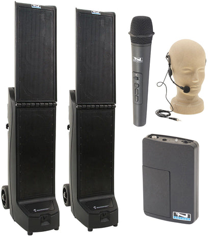 Anchor Audio 960225 Bigfoot 2 Pair AIR XR2 Anchor-Air / Handheld / Headband Wireless Microphones - PSSL ProSound and Stage Lighting