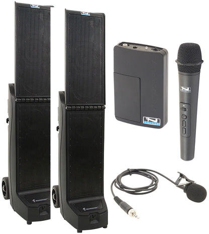 Anchor Audio 965230 Bigfoot 2 Pair AIRFLEX XR2 - Anchor-Air / Handheld / Lapel Wireless Microphones - PSSL ProSound and Stage Lighting