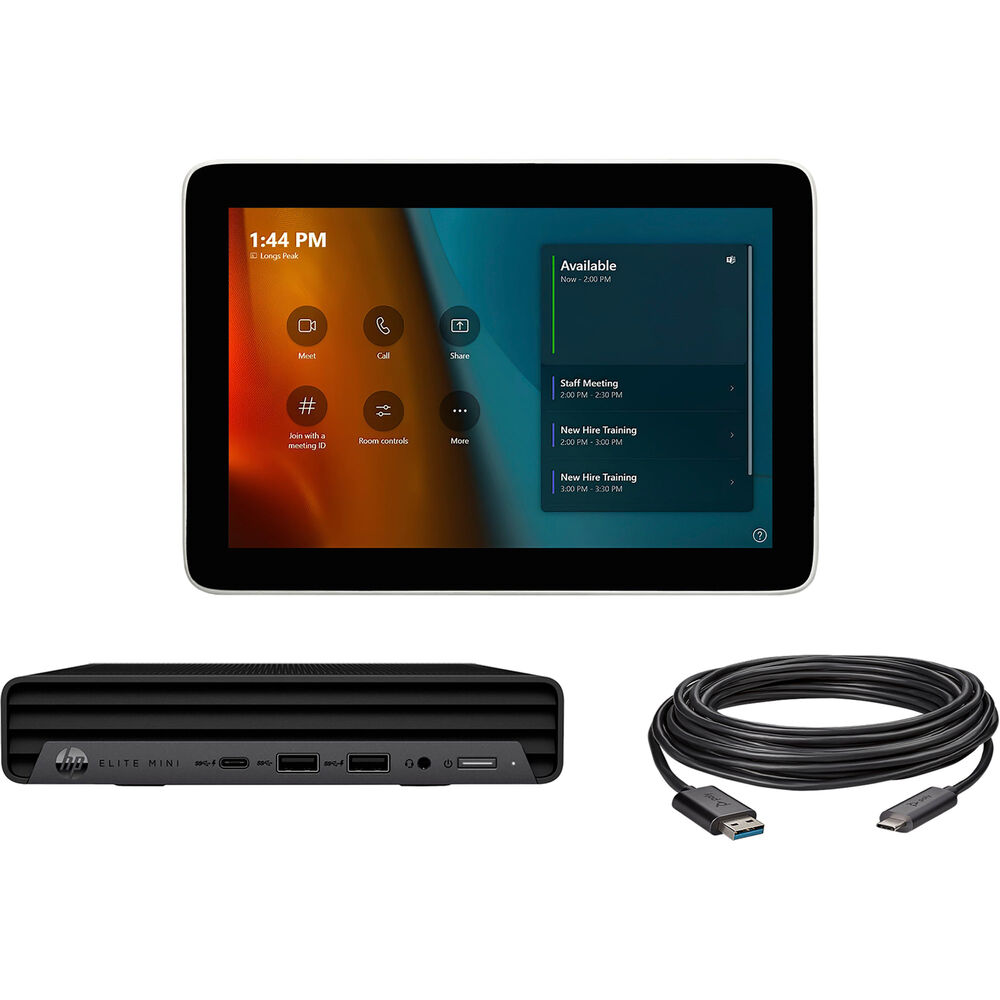 Poly Studio G9 Plus Base Kit with GC8 & USB Cable for Microsoft Teams (ABA Compliant)