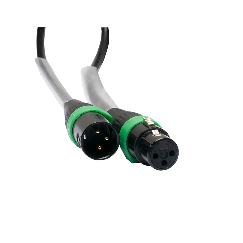 Elation AC3PDMX15PRO 15 FOOT, 3 PIN, PRO, DMX CABLE. PVC JACKET, NINGBO NEUTRIK XLR