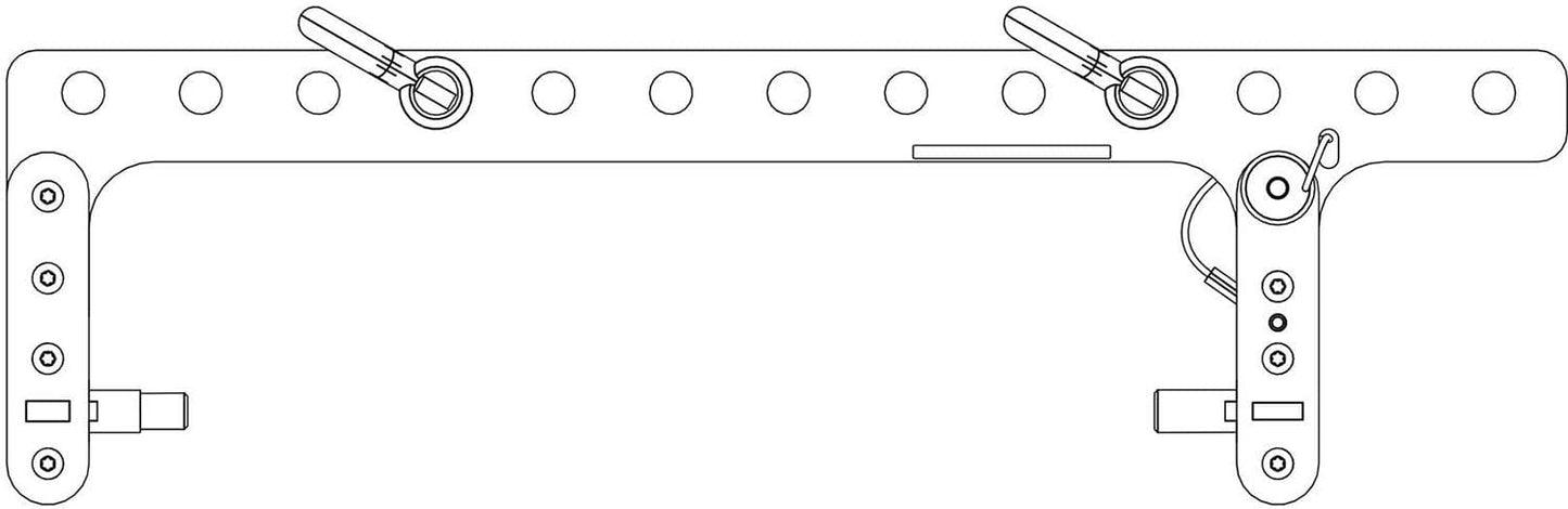 L-Acoustics A10i-LIFTW Rigging Component for Horizontal Positioning of A10iW Speaker - White - PSSL ProSound and Stage Lighting