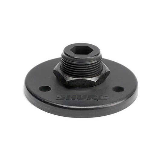Shure A12B 5/8"-27 Threaded Mounting Flange, Black