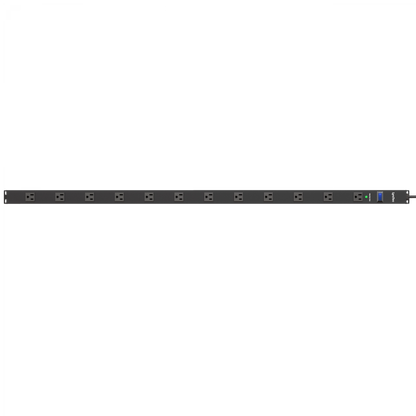 LynTec A12SS 12-outlet surge strip, 15A, 1x12 configuration