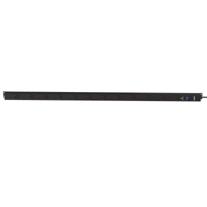 LynTec A12SS 12-outlet surge strip, 15A, 1x12 configuration