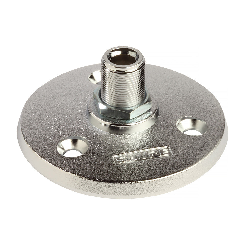 Shure A13HD Mounting Flange, Heavy Duty, Matte Silver