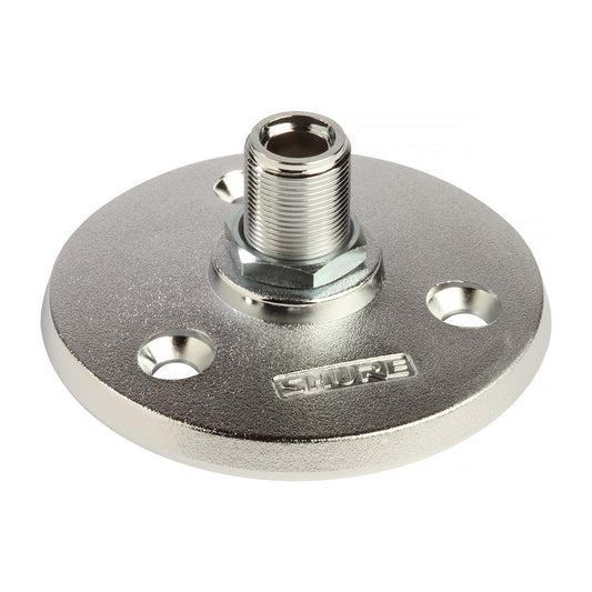 Shure A13HD Mounting Flange, Heavy Duty, Matte Silver