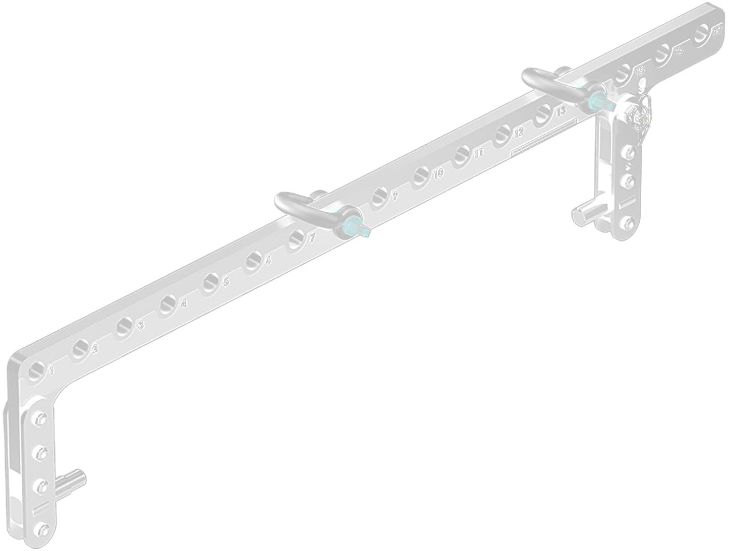 L-Acoustics A15i-LIFTW Rigging Component for Horizontal Positioning of A15iW Speaker - White - ProSound and Stage Lighting