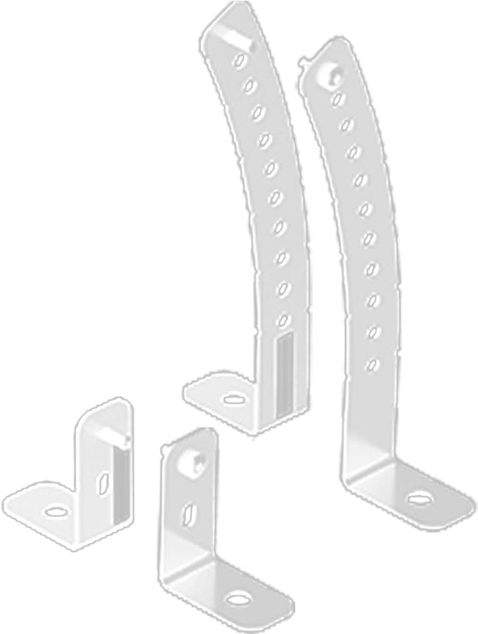 L-Acoustics A15i-TILTBRACKETW Angled Fastening Bracket for A15iW Speaker - White - ProSound and Stage Lighting