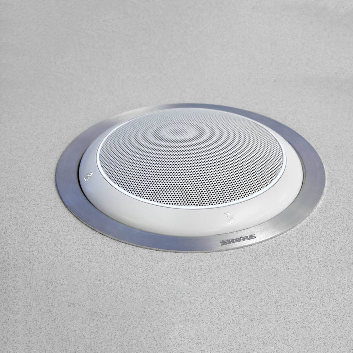 Shure A310AL-FM MXA310 FLUSH MOUNT, ALUMINUM