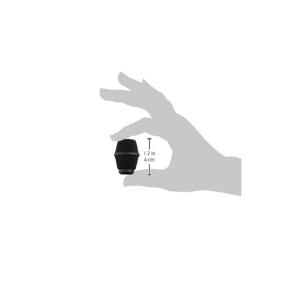 Shure A412MWS Black Locking Metal Windscreen for Microflex® Gooseneck Microphones