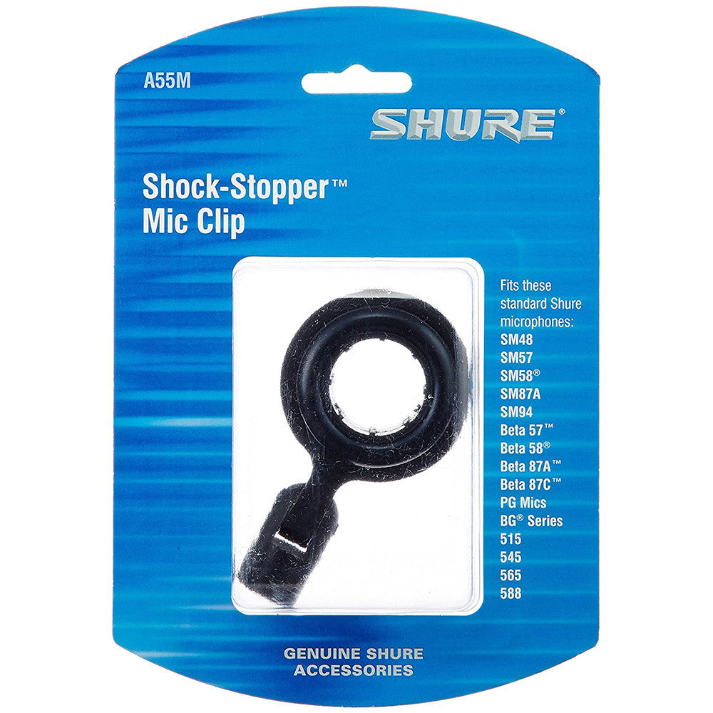 Shure A55M SHOCKSTOPPER™ for SM58, SM86, SM87, SM87A, BETA87A, BETA87C and all other 3/4" and Larger Handles