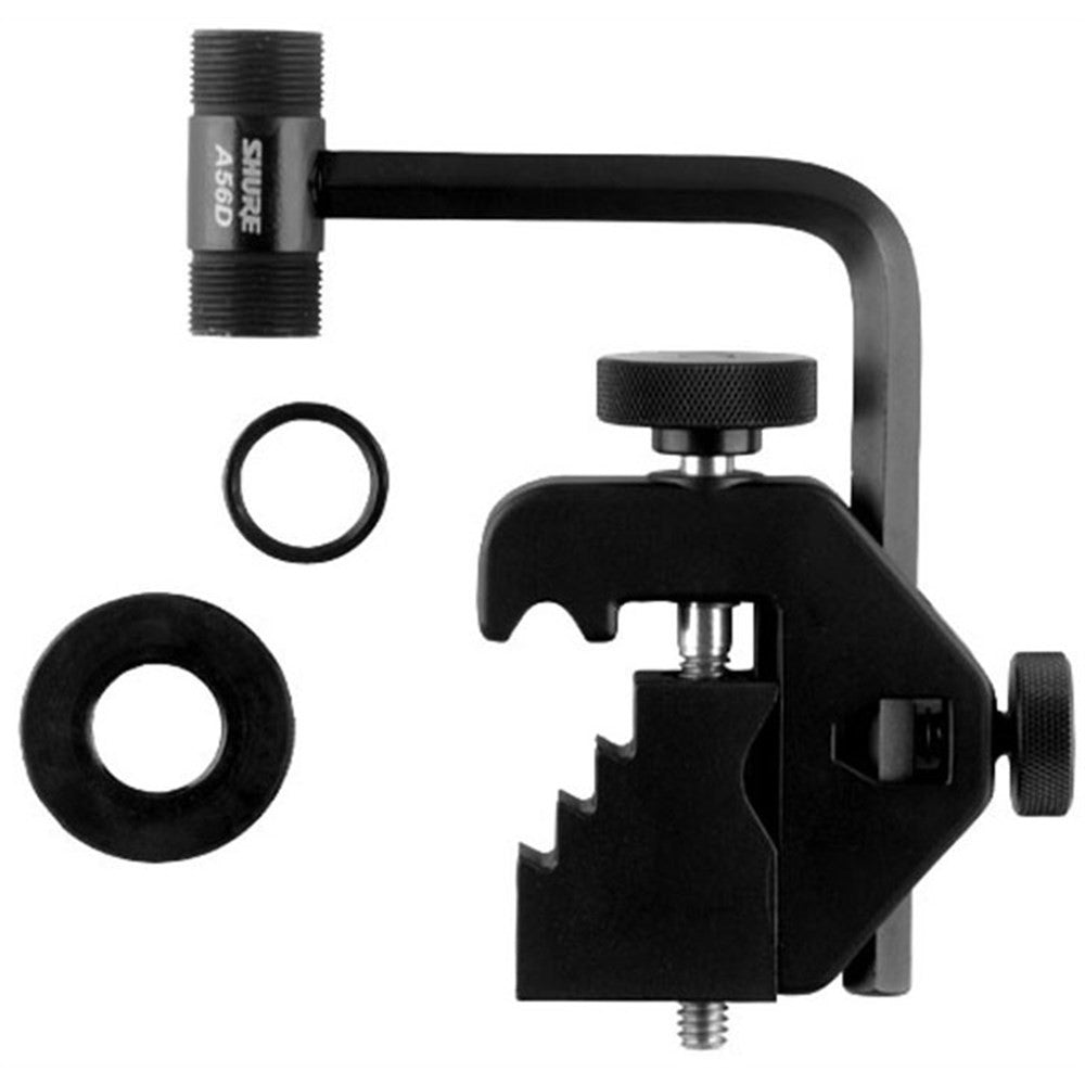 Shure A56D Universal Microphone Drum Mount Accommodates 5/8" Swivel Adapters