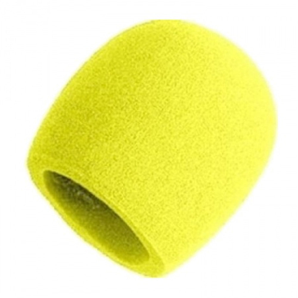 Shure A58WS-YEL Yellow Foam Windscreen for All Shure Ball Type Microphones