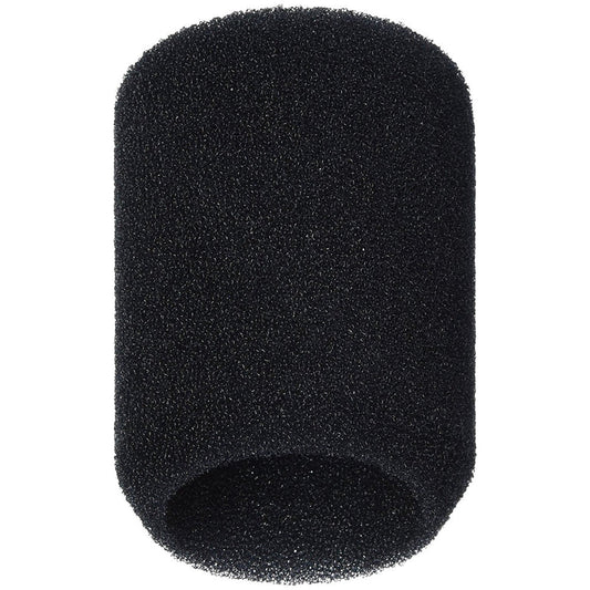 Shure A85WS Black Foam Windscreen for SM85, SM86, SM87A and BETA87A, and BETA87C