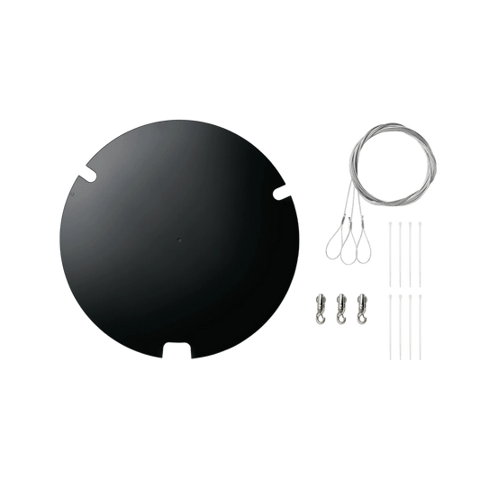 Shure A900B-R-GM Gripple Mount Kit, Round, Black Cover