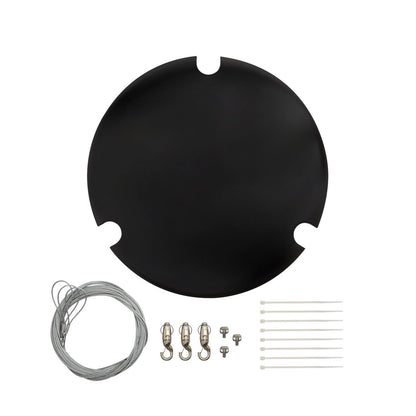 Shure A901B-R-GM Suspension mounting accessory kit for MXA901-R microphones, black