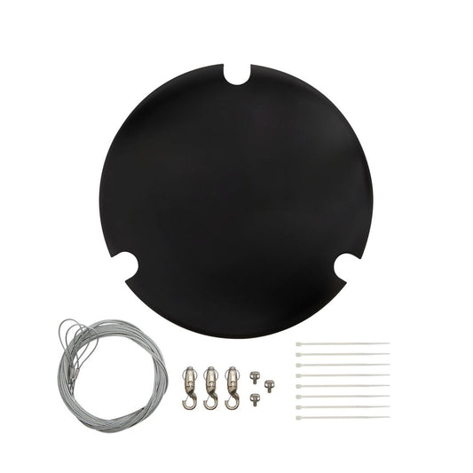 Shure A901B-R-GM Suspension mounting accessory kit for MXA901-R microphones, black