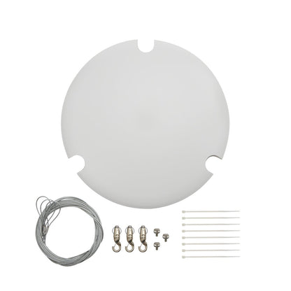 Shure A901W-R-GM Suspension mounting accessory kit for MXA901-R microphones, white