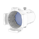 Clay Paky AA2027000102 Fixed Lens 36°- Actoris Profile FC