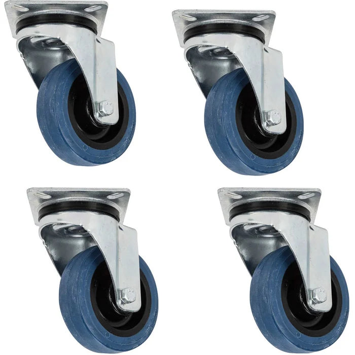 RCF AC-4CASTER-SET-LOCKED Locking Castors for Subwoofer (4 Pack) Excludes 12" & 15" Models