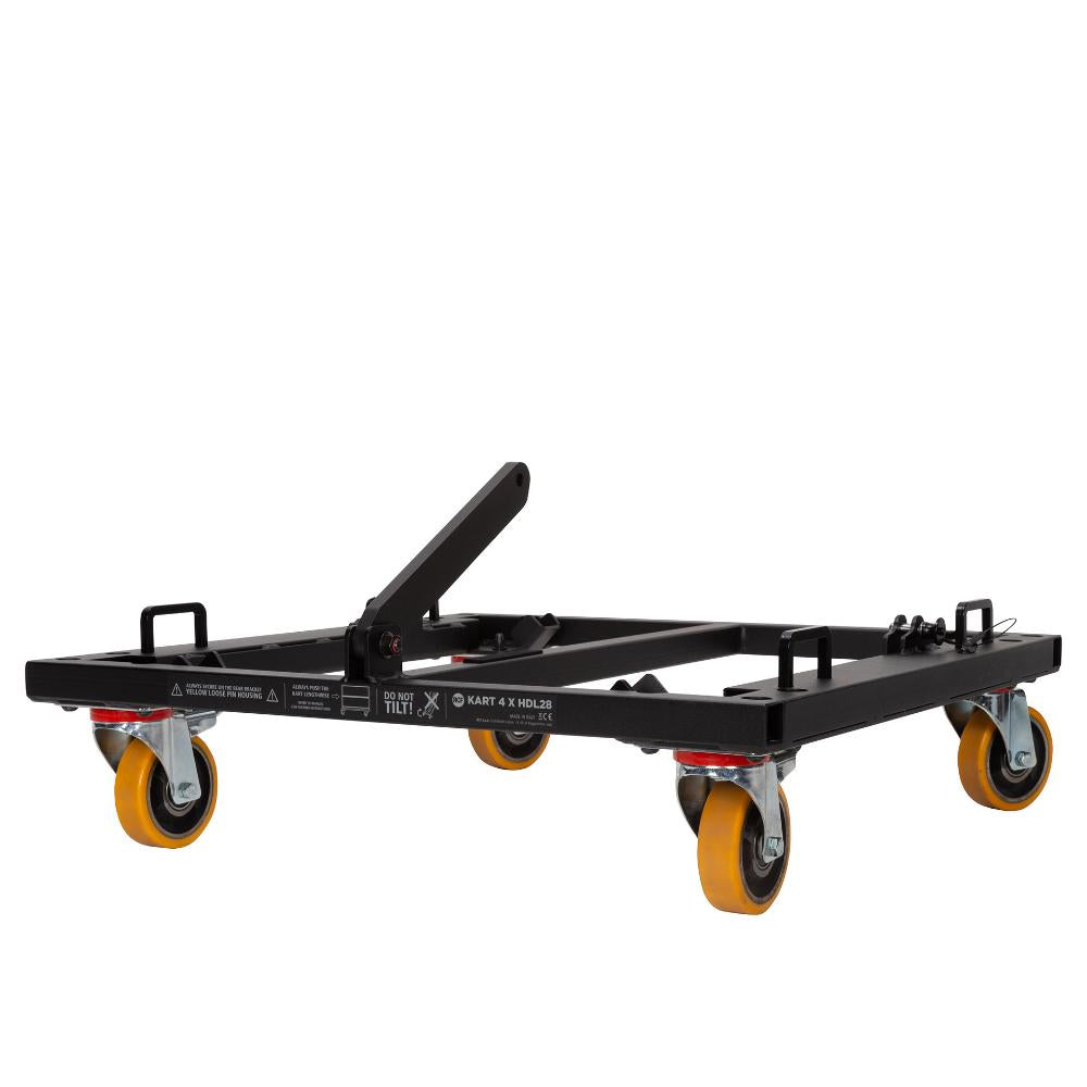 RCF AC-KART-4XHDL28 Kart with Wheels for HDL28A (4 Units Max, stackable)