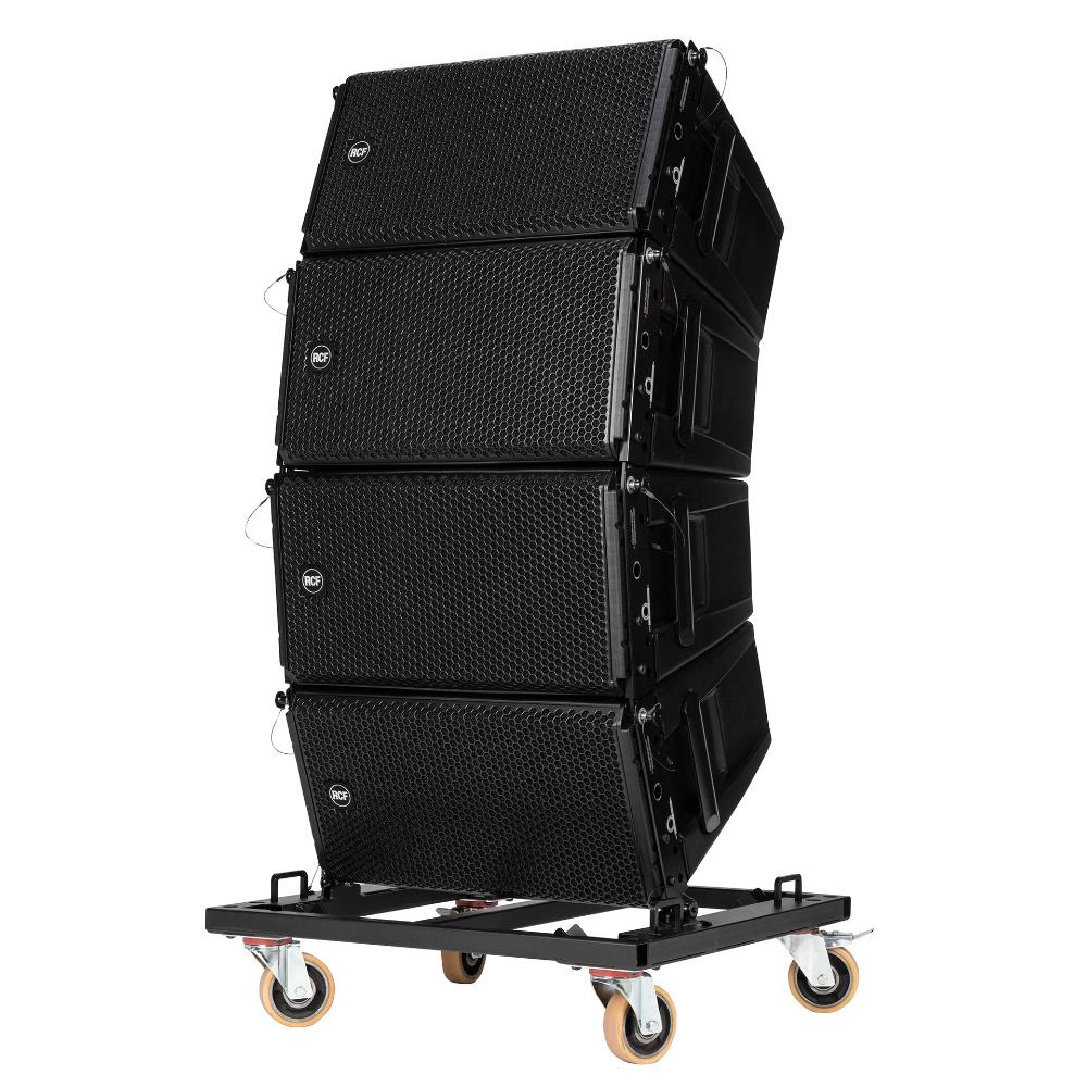 RCF AC-KART-4XHDL28 Kart with Wheels for HDL28A (4 Units Max, stackable)
