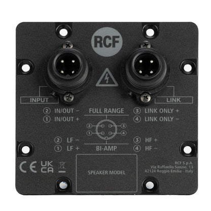 RCF AC-PNL-I/O-AMPHENOL Amphenol I/O Option Panel for Compact Media Series