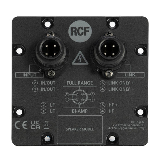 RCF AC-PNL-I/O-AMPHENOL Amphenol I/O Option Panel for Compact Media Series