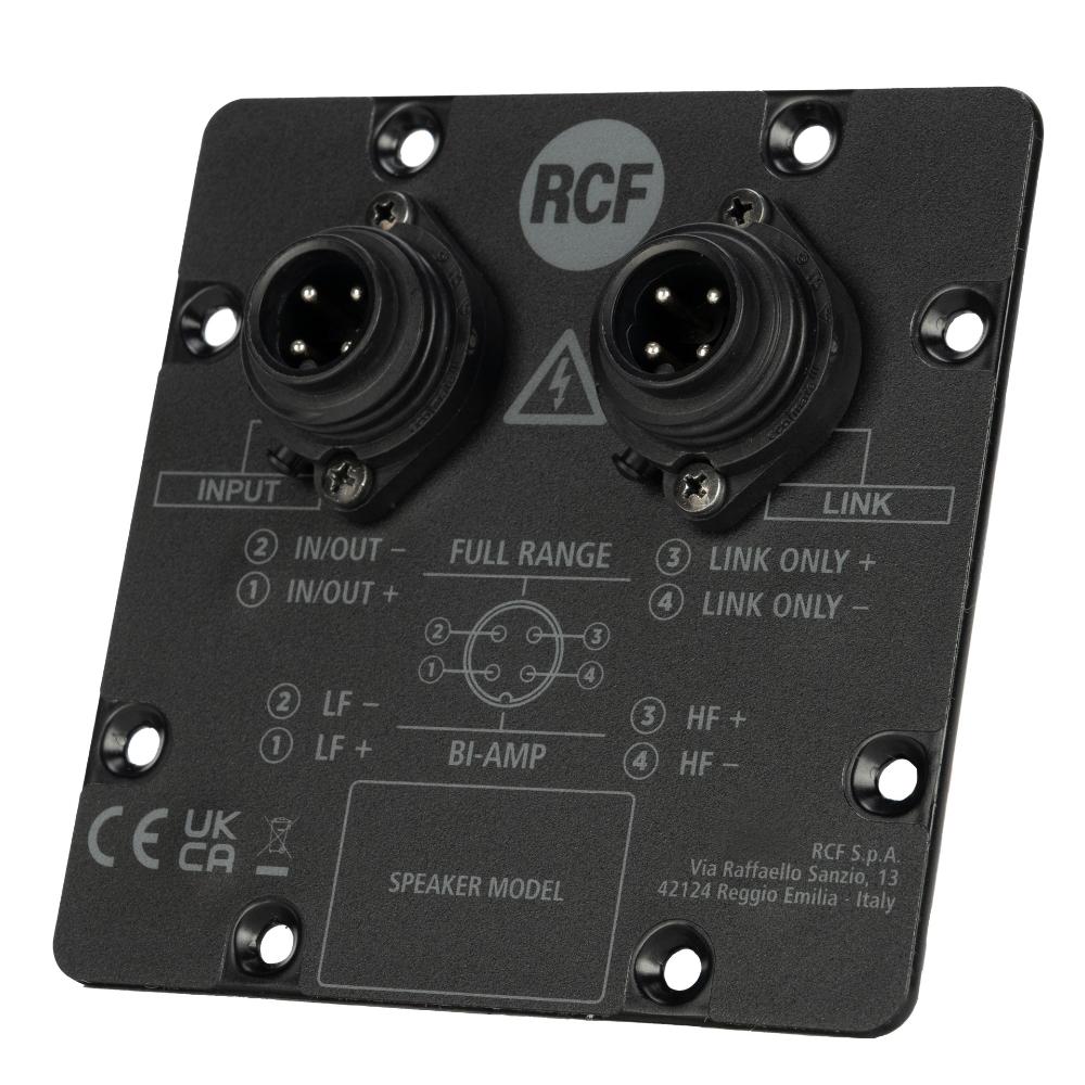 RCF AC-PNL-I/O-AMPHENOL Amphenol I/O Option Panel for Compact Media Series