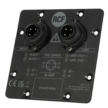 RCF AC-PNL-I/O-AMPHENOL Amphenol I/O Option Panel for Compact Media Series
